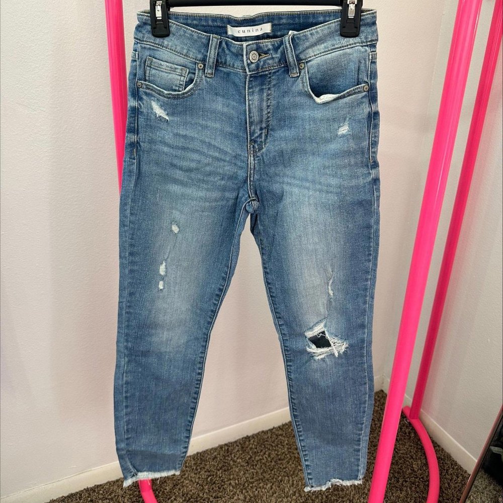 EUNINA CLARA HIGH RISE SKINNY CROP‎ SIZE 5